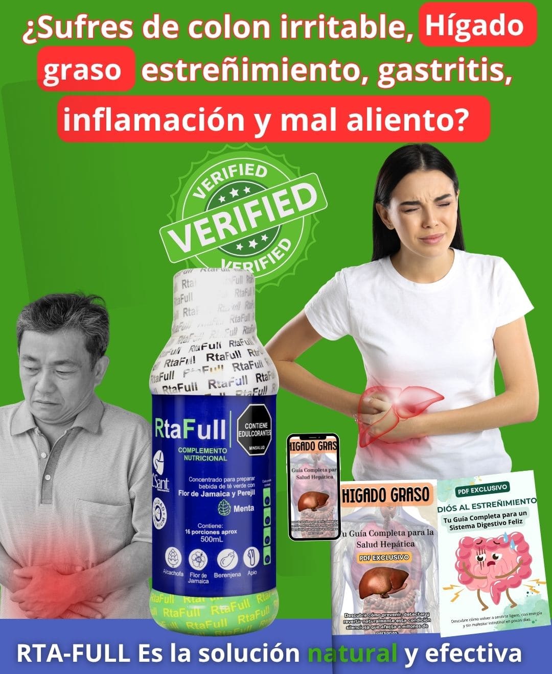 Rta Full Limpia y Mejora Tu Sistema Digestivo.✅