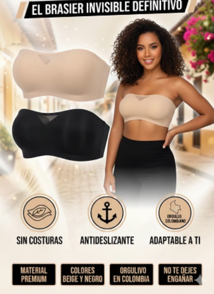 Brasier strapless🤩 - Invisible, sin tiras